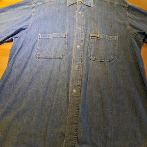 REPLAY, Denim shirt, Made in Italy, Vintage, XL